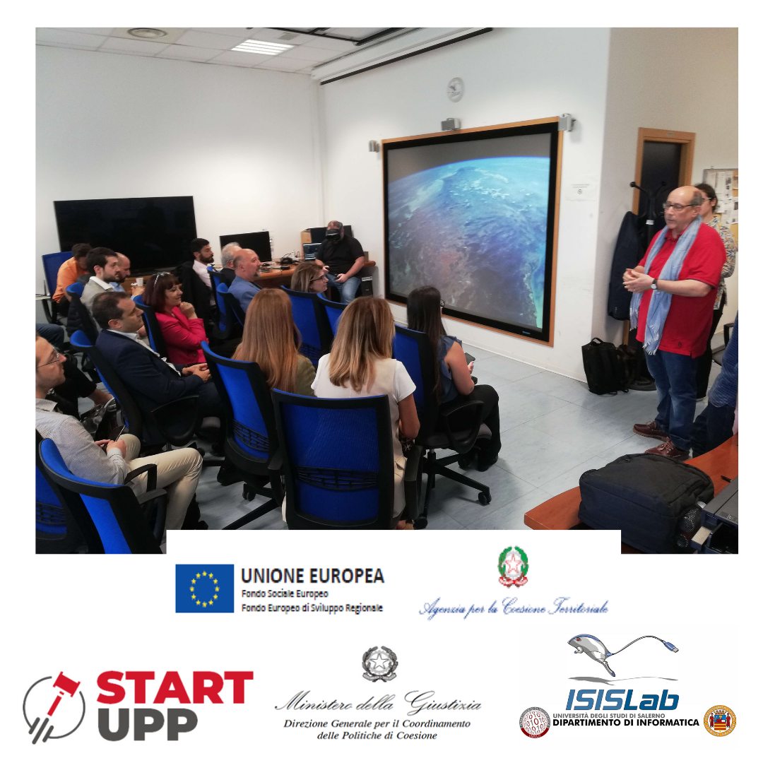 Giugno 2023 - Demo presentata in ISISLab tenuta nell'ambito del Master leadership and digital transformation erogato in collaborazione con il Centro Alti Studi per la Difesa