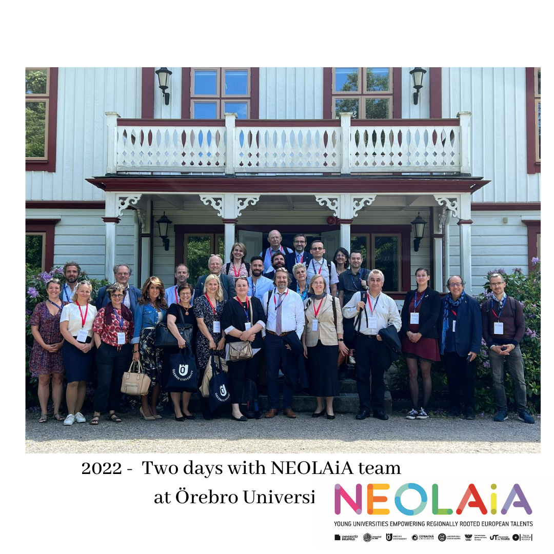 Ottobre 2022 - NEOLAiA team at Örebro University
